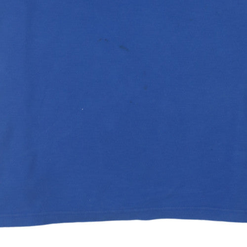 Chaps Men's Blue 2XL Classic Cotton Polo Shirt