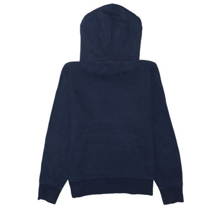 GAP Women Navy Blue XL Pullover Hoodie New York Logo Cotton Blend
