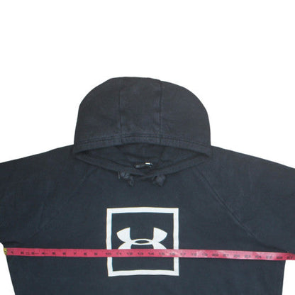 Under Armour Men's Black 2XL Pullover Hoodie Fleece Logo Sweatshirt