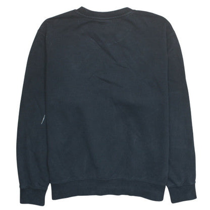 Nike Men's Black L Pullover Sweatshirt Crew Neck Fleece Logo