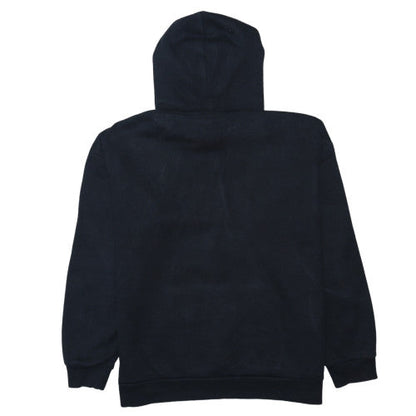 Adidas Womens Black Pullover Hoodie Size S Logo Print Casual