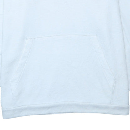 Nike Men's White XL Dri-Fit Pullover Hoodie with Logo