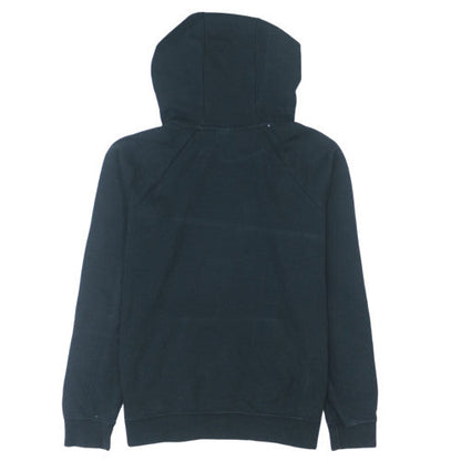 Nike Men's Black Pullover Hoodie M Logo Fleece Sweatshirt