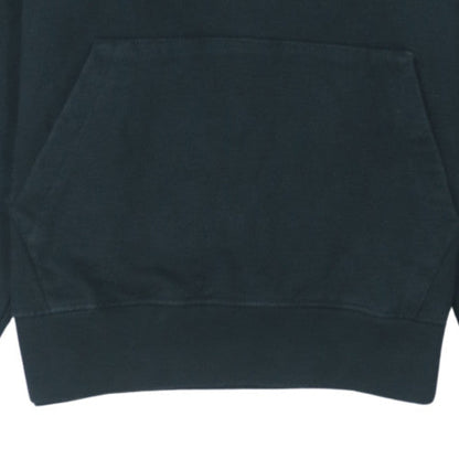 Nike Women's Black Pullover Hoodie Small 100% Cotton Logo Sweatshirt
