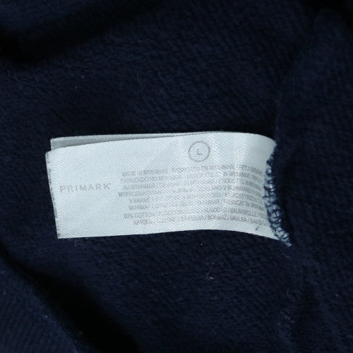 Primark NFL Patriots Men's Blue Pullover Hoodie L Regular Fit