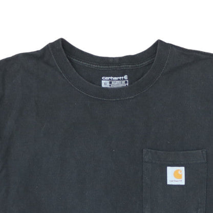 Carhartt Men’s Black XL Relaxed Fit Cotton Pocket T-Shirt