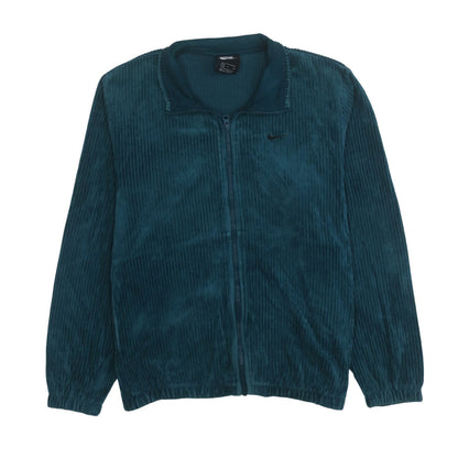 Nike Women’s Teal Full Zip Sweatshirt Small Cotton Blend Jacket