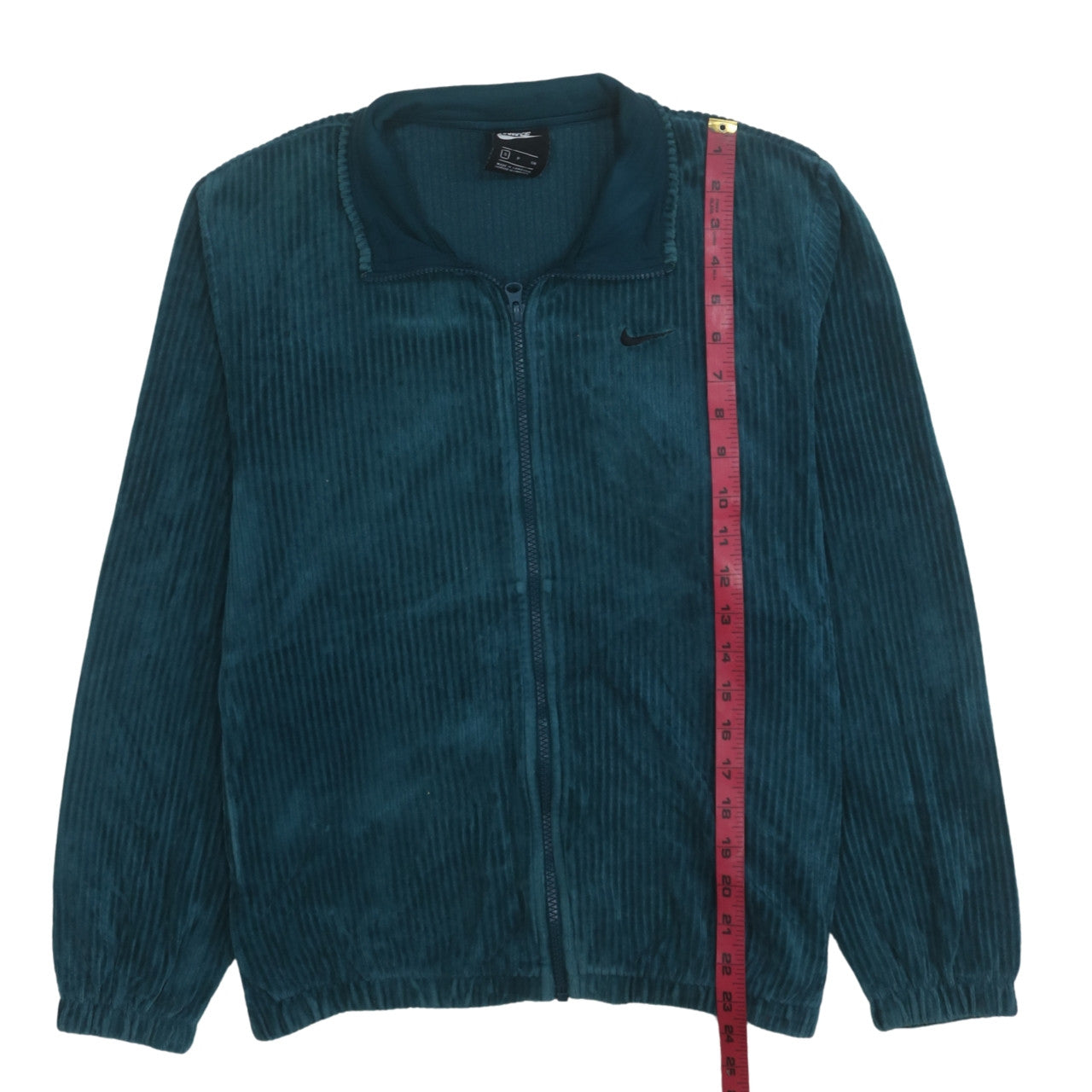 Nike Women’s Teal Full Zip Sweatshirt Small Cotton Blend Jacket