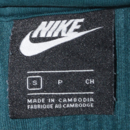 Nike Women’s Teal Full Zip Sweatshirt Small Cotton Blend Jacket