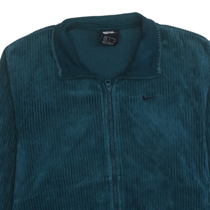 Nike Women’s Teal Full Zip Sweatshirt Small Cotton Blend Jacket