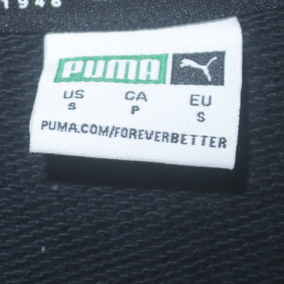 Puma Women's Black Small Crew Neck Pullover Sweatshirt