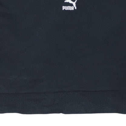 Puma Women's Black Small Crew Neck Pullover Sweatshirt