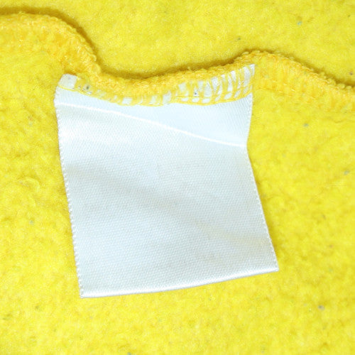 Nike Men's Yellow Logo Crew Neck Sweatshirt - Size M Vintage Fleece