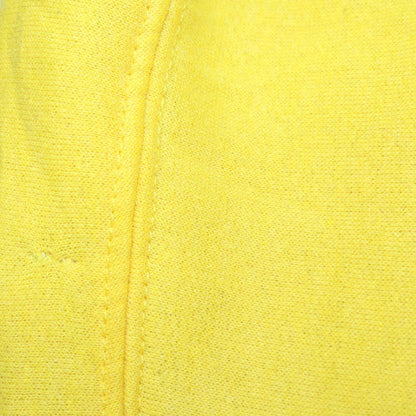 Nike Men's Yellow Logo Crew Neck Sweatshirt - Size M Vintage Fleece