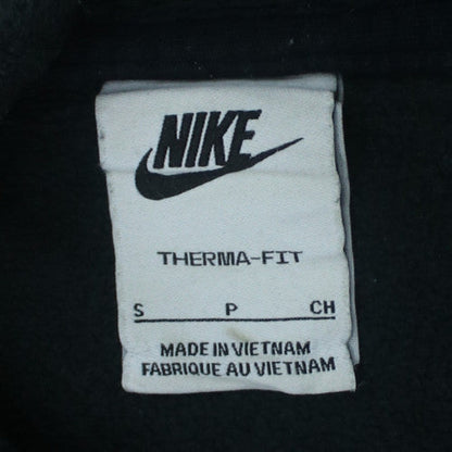 Nike Men's Black Therma-Fit Pullover Hoodie Size S Fleece Logo
