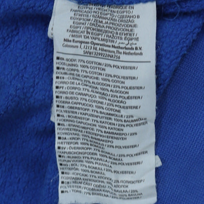 Nike Men's Blue Full Zip Sports Hoodie S Regular Fit
