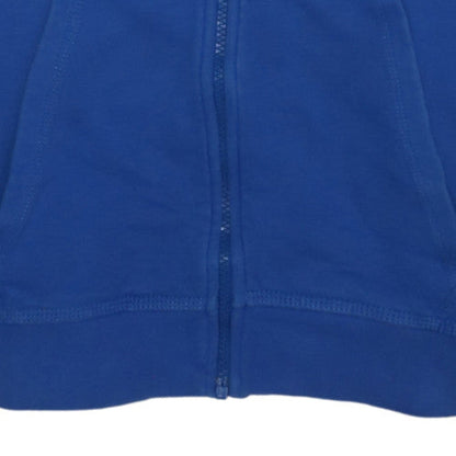 Nike Men's Blue Full Zip Sports Hoodie S Regular Fit
