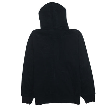 Nike Womens Black Full Zip Hoodie Size L Cotton Blend