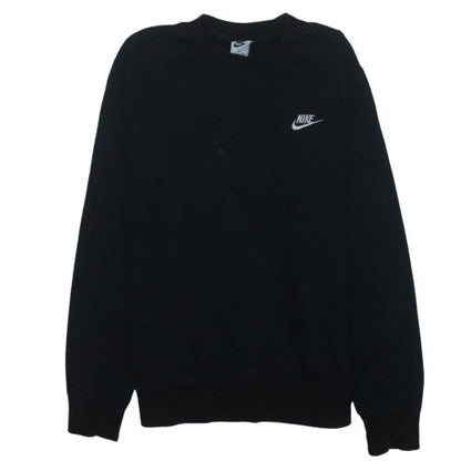 Nike Men's Black M Pullover Crew Neck Fleece Sweatshirt