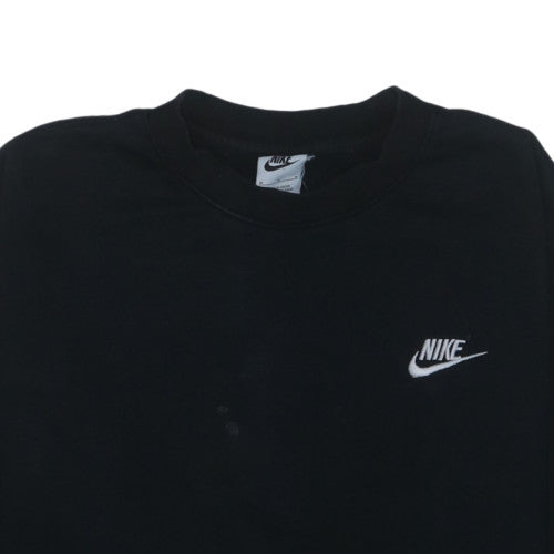 Nike Men's Black M Pullover Crew Neck Fleece Sweatshirt