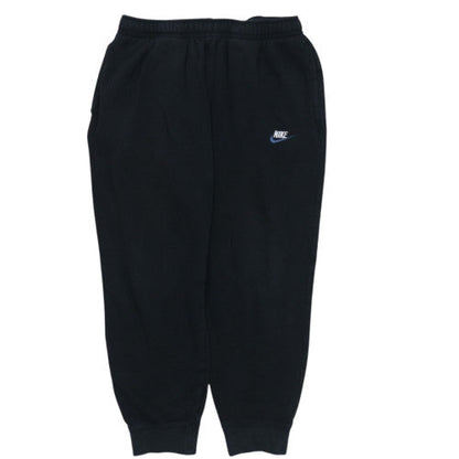 Nike Men's Black Fleece Jogger Trousers Size L Regular Fit