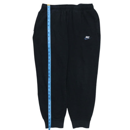 Nike Men's Black Fleece Jogger Trousers Size L Regular Fit