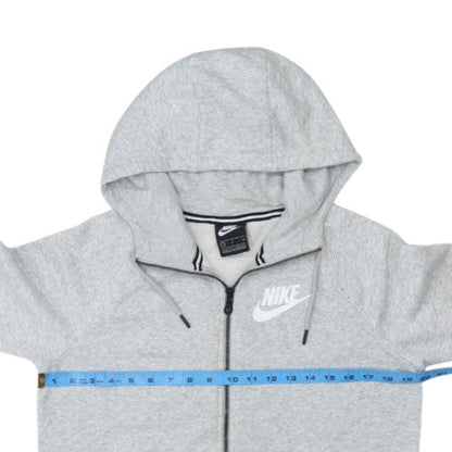 Nike Mens Grey Full Zip Hoodie Size S Regular Fit Sportswear