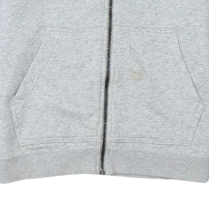 Nike Mens Grey Full Zip Hoodie Size S Regular Fit Sportswear