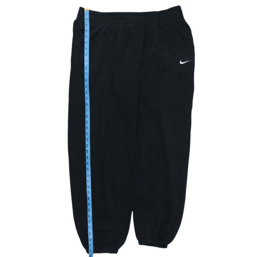 Nike Womens Black XL Fleece Jogger Sweatpants with Elastic Waist
