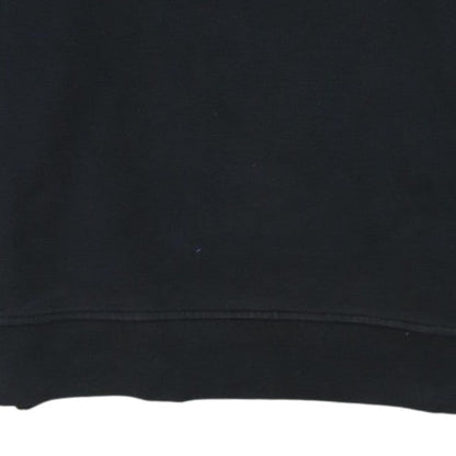 Adidas Men's Black Logo Crew Neck Pullover Sweatshirt Size S