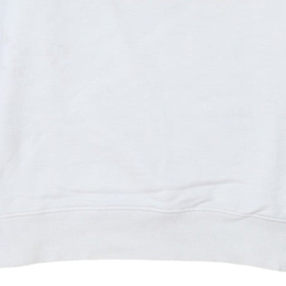 Calvin Klein Jeans Men's White XL Pullover Logo Sweatshirt