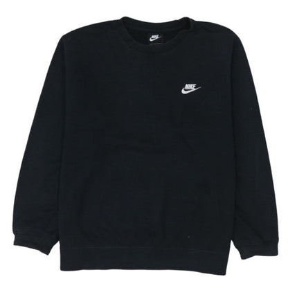 Nike Women's Black Crew Neck Pullover Sweatshirt Size L