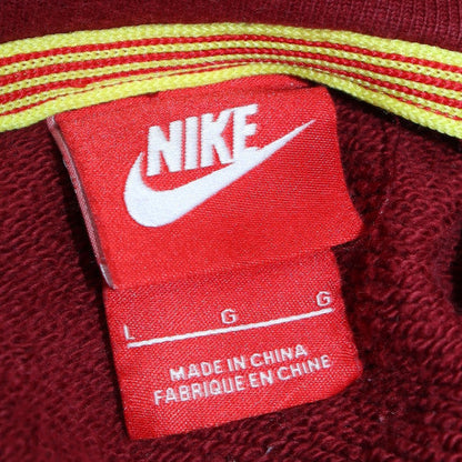 Nike Men’s Red FCB Full Zip Hoodie Size L Sportswear