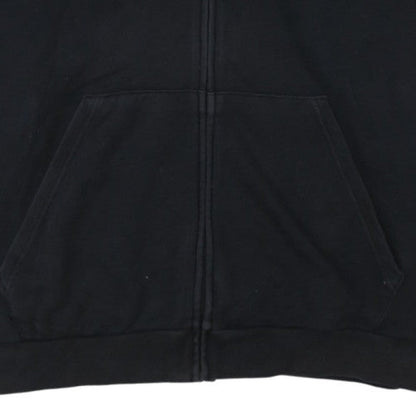 Adidas Mens Black 2XL Full Zip Hoodie Sports Fleece Sweatshirt
