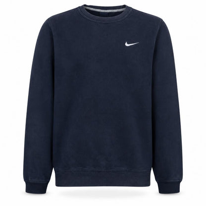 Nike Men's Blue Crew Neck Pullover Sweatshirt M Regular Fit