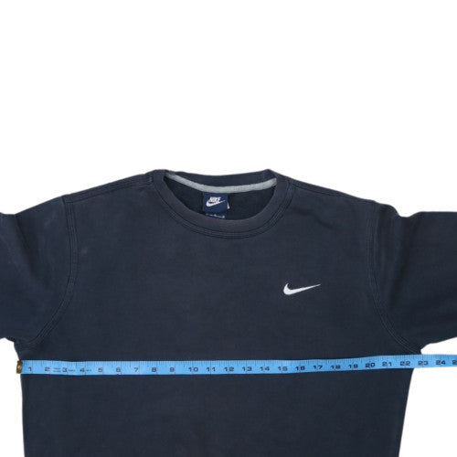 Nike Men's Blue Crew Neck Pullover Sweatshirt M Regular Fit