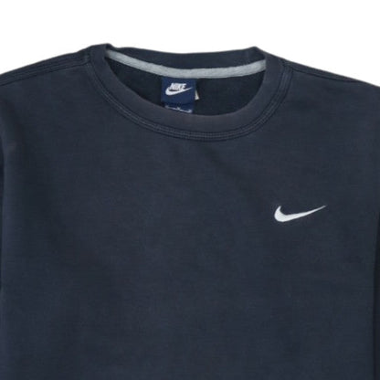 Nike Men's Blue Crew Neck Pullover Sweatshirt M Regular Fit