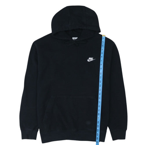 Nike Men's Black XL Pullover Hoodie Cotton Blend Fleece Sweatshirt