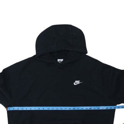 Nike Men's Black XL Pullover Hoodie Cotton Blend Fleece Sweatshirt