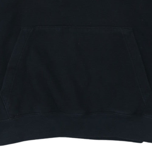 Nike Men's Black XL Pullover Hoodie Cotton Blend Fleece Sweatshirt