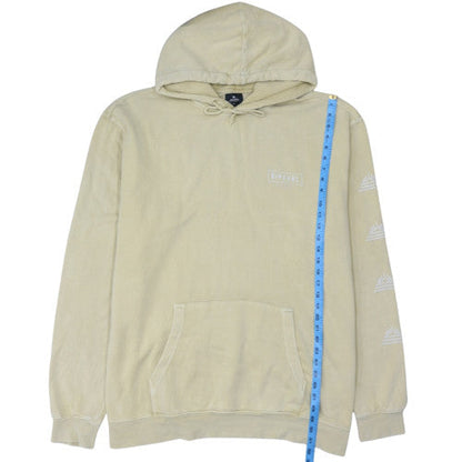 Rip Curl Men's Beige 2XL Pullover Hoodie with Logo