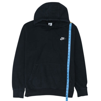 Nike Men's Black Pullover Hoodie L Regular Fit Fleece Sportswear