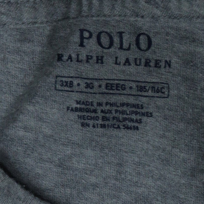 Polo Ralph Lauren Men's Grey 3XB Classic Fit Crew Neck Polo Bear T-Shirt