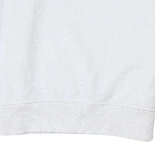 Tommy Hilfiger Men's White Crew Neck Sweatshirt Size L