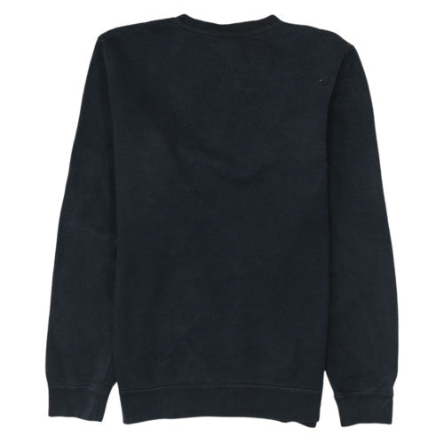 Nike Men's Black Crew Neck Fleece Pullover Sweatshirt M