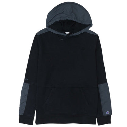 Champion Elite Men's Black XL Pullover Hoodie Cotton Blend