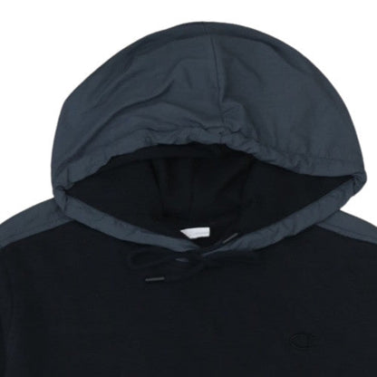 Champion Elite Men's Black XL Pullover Hoodie Cotton Blend