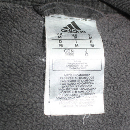 Adidas Men's Black Full Zip Hoodie M Sports Fleece Jacket