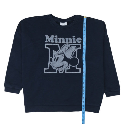 Disney C&A Womens Navy Minnie Mouse XL Pullover Sweatshirt