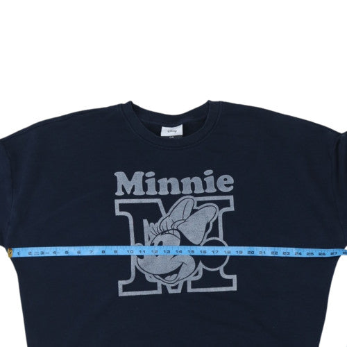 Disney C&A Womens Navy Minnie Mouse XL Pullover Sweatshirt